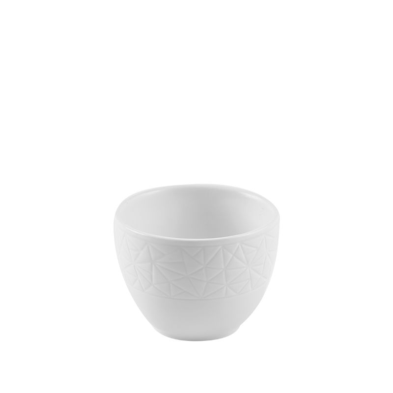 Churchill offene Zuckerdose Keramik weiss Alchemy Abstract