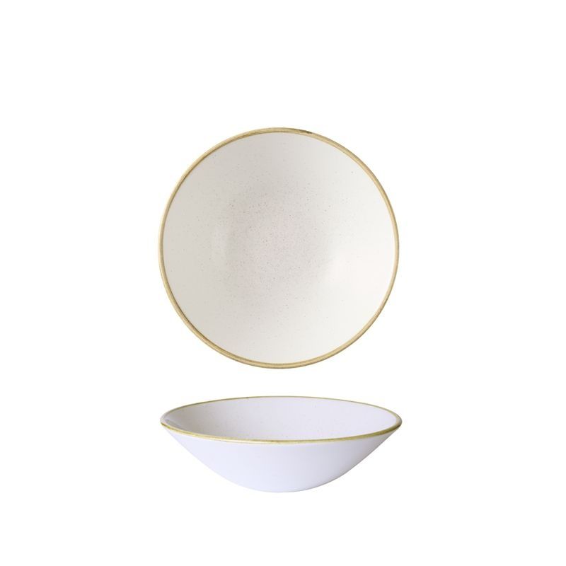 Coupe Bowl 19.6 cm Stonecast Barley White - Churchill