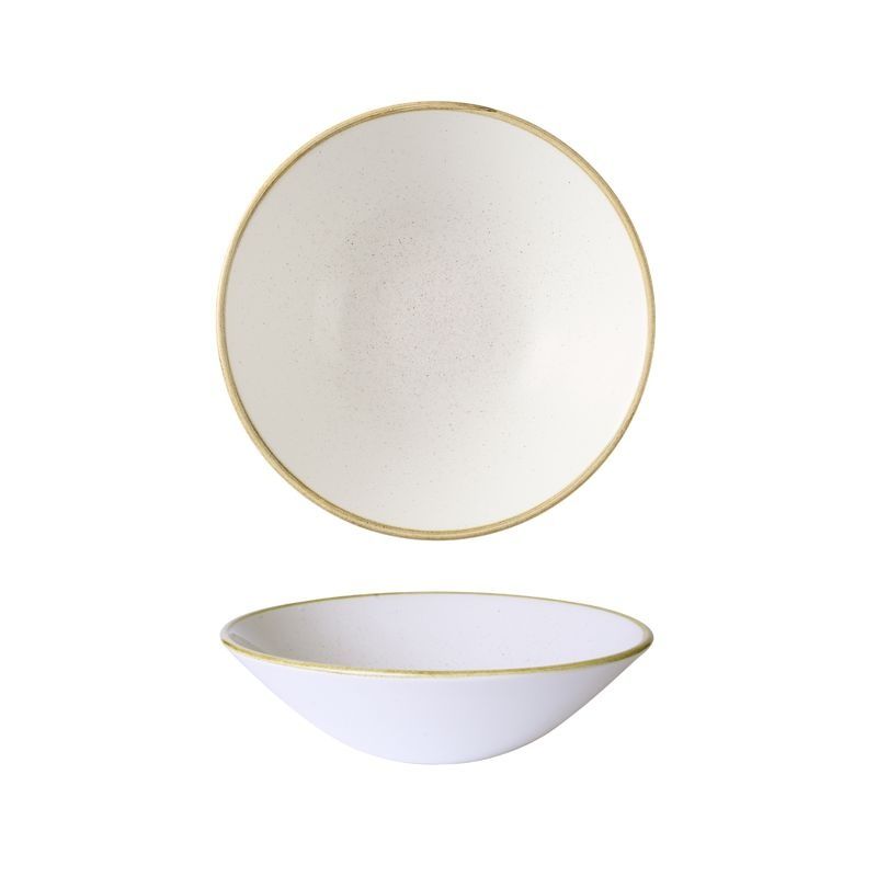 Coupe Bowl 22.2 cm Stonecast Barley White - Churchill