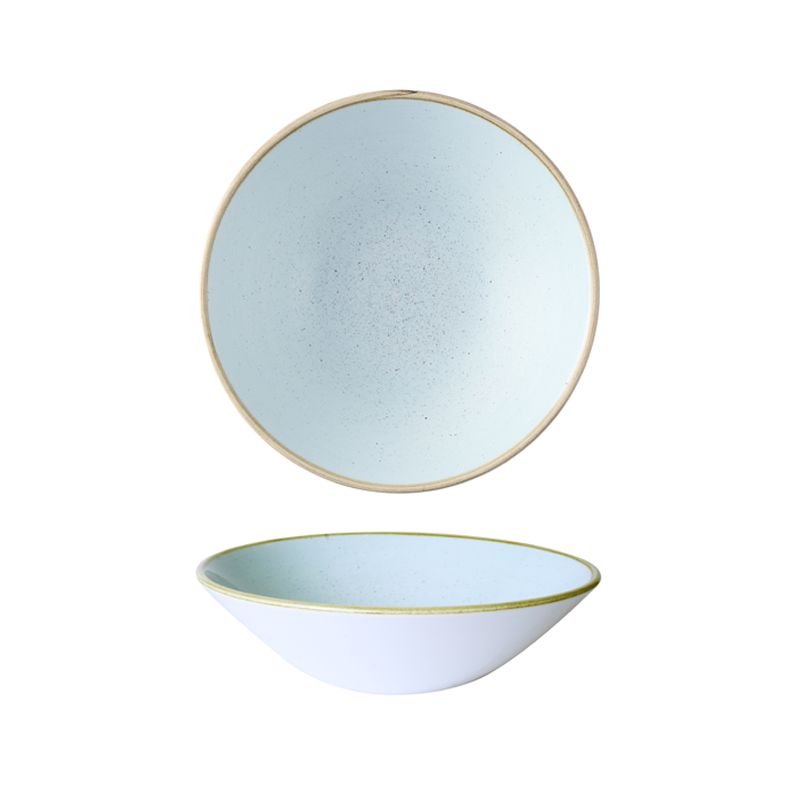 Churchill 19,6 cm coupe bowl Stonecast Duck Egg Blue super vitrified porcelain horeca use