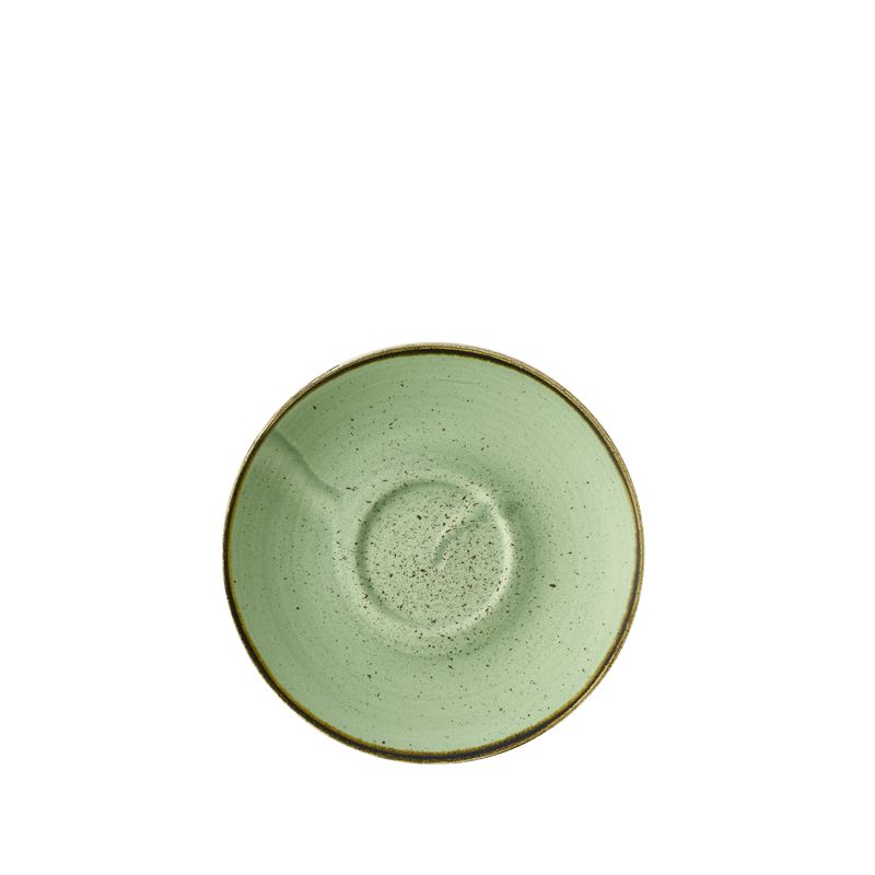 Churchill 15,6 cm saucer Stonecast Sage Green horeca use