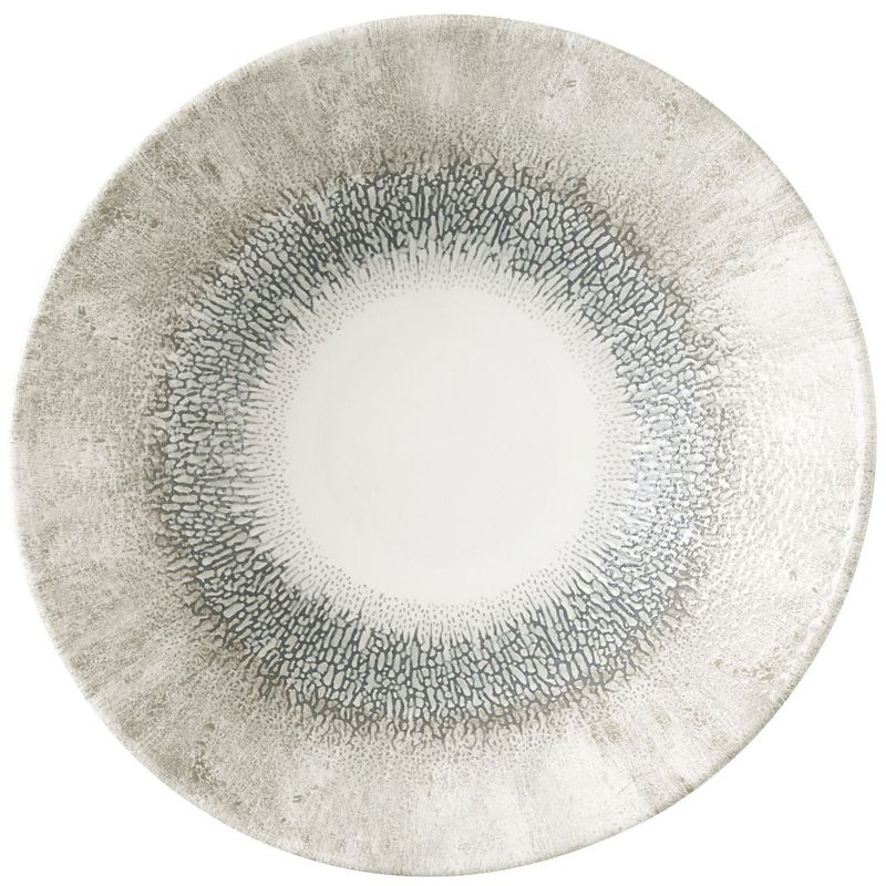 Deep Plate 22.2 cm Studio Prints Fusion Agate Grey - Churchill
