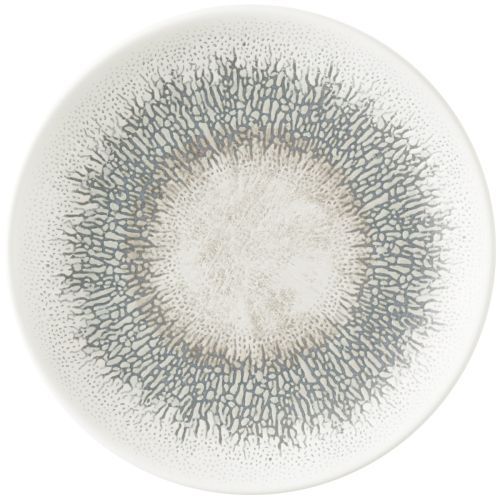 Flat Plate 16.5 cm Studio Prints Fusion Agate Grey - Churchill