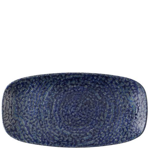 Oblong Plate 29.8 x 15.3 cm Studio Prints Homespun Chroma Twilight - Churchill