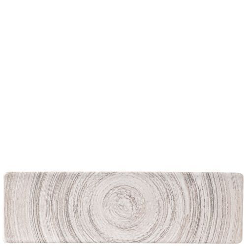 Rectangular Plate 29.5 x 8.8 cm Inked Collection Elements Dune - Churchill