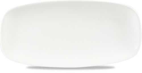 Geometric Plate 26.9 x 12.7 cm Chefs Plates White - Churchill
