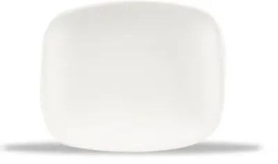 Geometric Plate 15.4 x 12.6 cm Chefs Plates White - Churchill