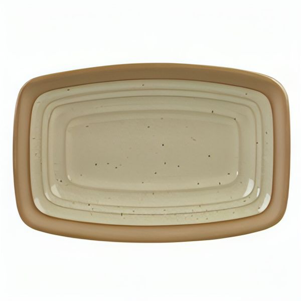 Rectangular Plate 15 x 10 cm Igneous Natural - Churchill