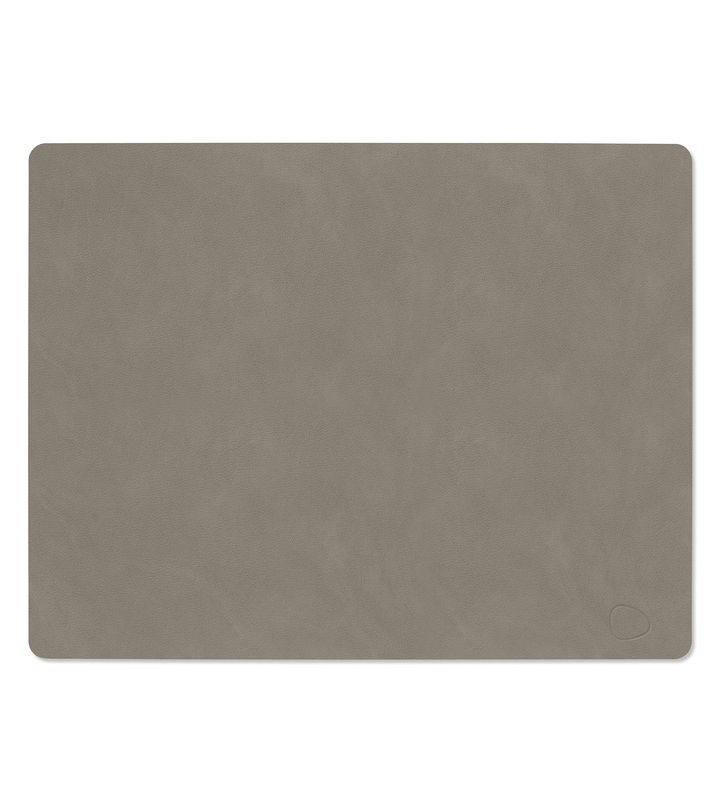 Platzset Nupo Square Flint Grey 35x45 cm - Lind DNA