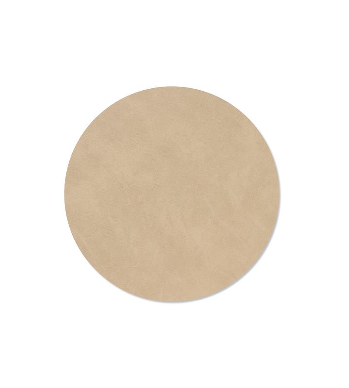 Placemat Nupo Circle Sand 30 cm - Lind DNA