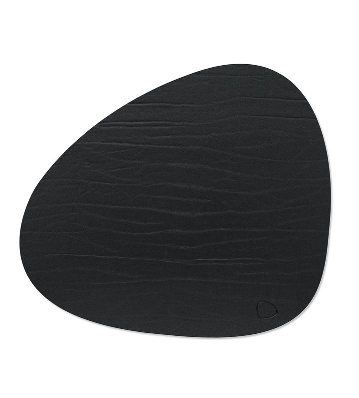Placemat Buffalo Curve Black 37x44 cm - Lind DNA