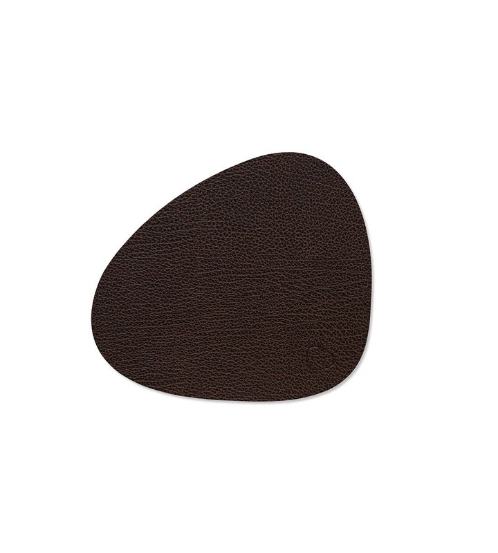 Placemat Bull Curve Brown 24x28 cm - Lind DNA