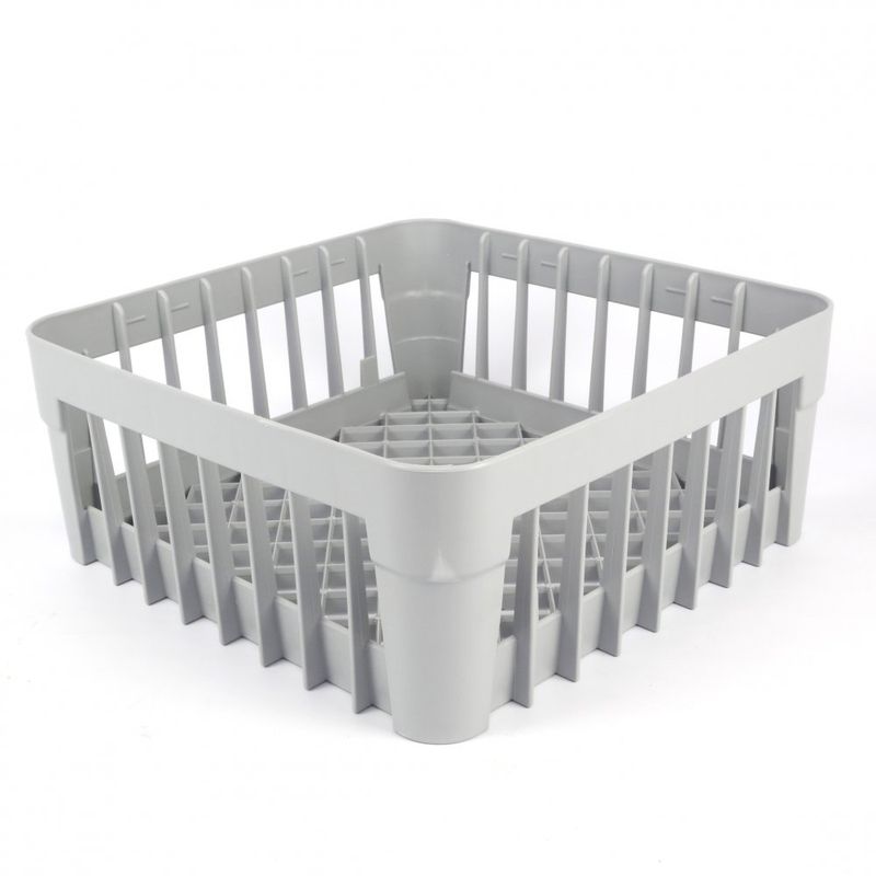 Basket for tall glasses 35 x 35 x 15 cm Gray - Sammic