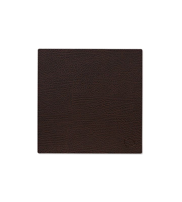 Placemat Bull Square Brown 28x28 cm - Lind DNA