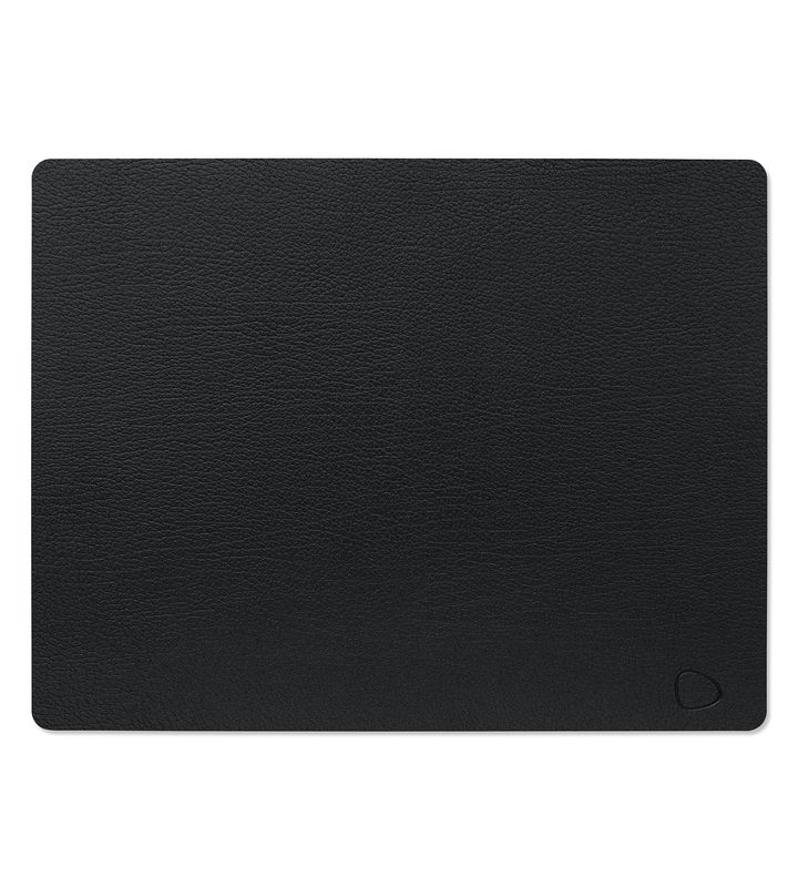 Tischset Bull Square Schwarz 35x45 cm - Lind DNA