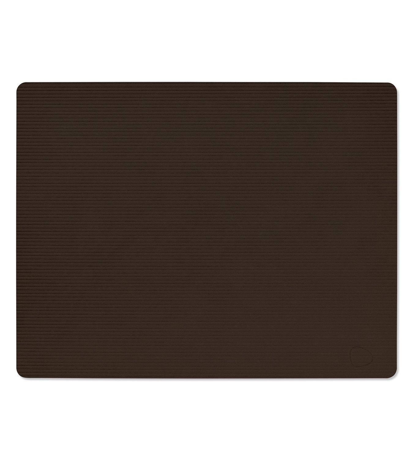 Placemat Corduroy Square Hazel 35x45 cm - Lind DNA