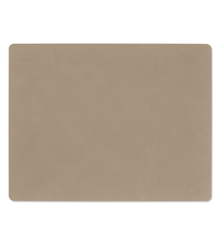 Platzset Corduroy Square Clay Brown 35x45 cm - Lind DNA