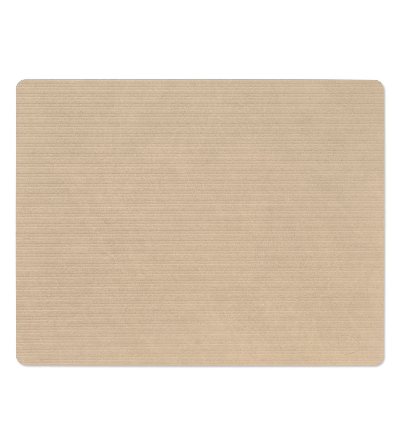 Placemat Corduroy Square Sand 35x45 cm - Lind DNA