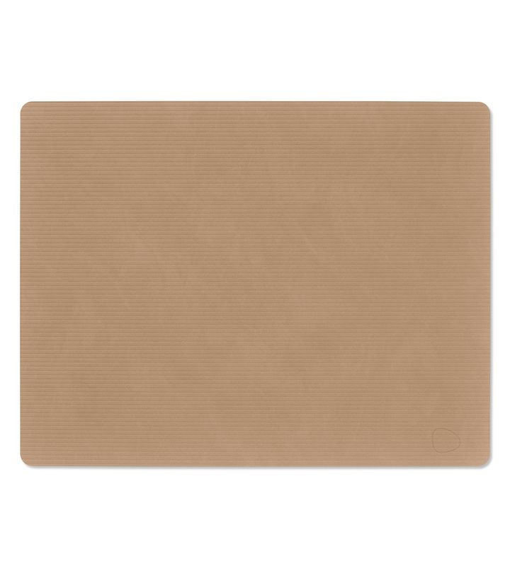 Platzset Corduroy Square Nougat 35x45 cm - Lind DNA