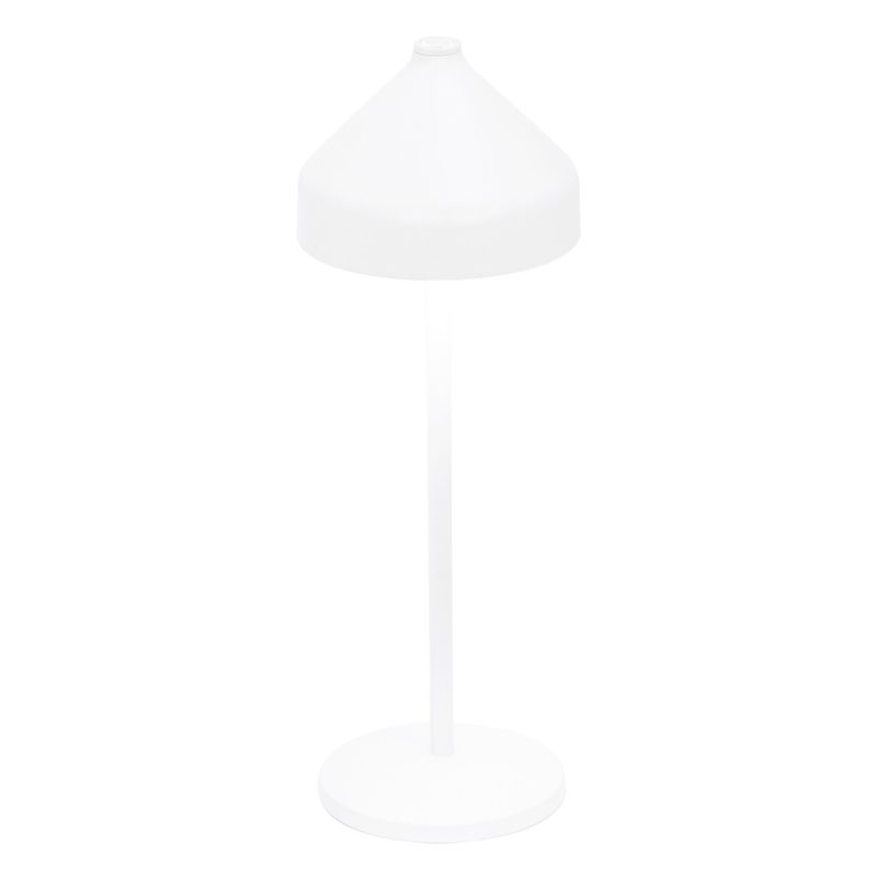 Tischlampe 34 x 12 cm Amelie Weiß - Zafferano