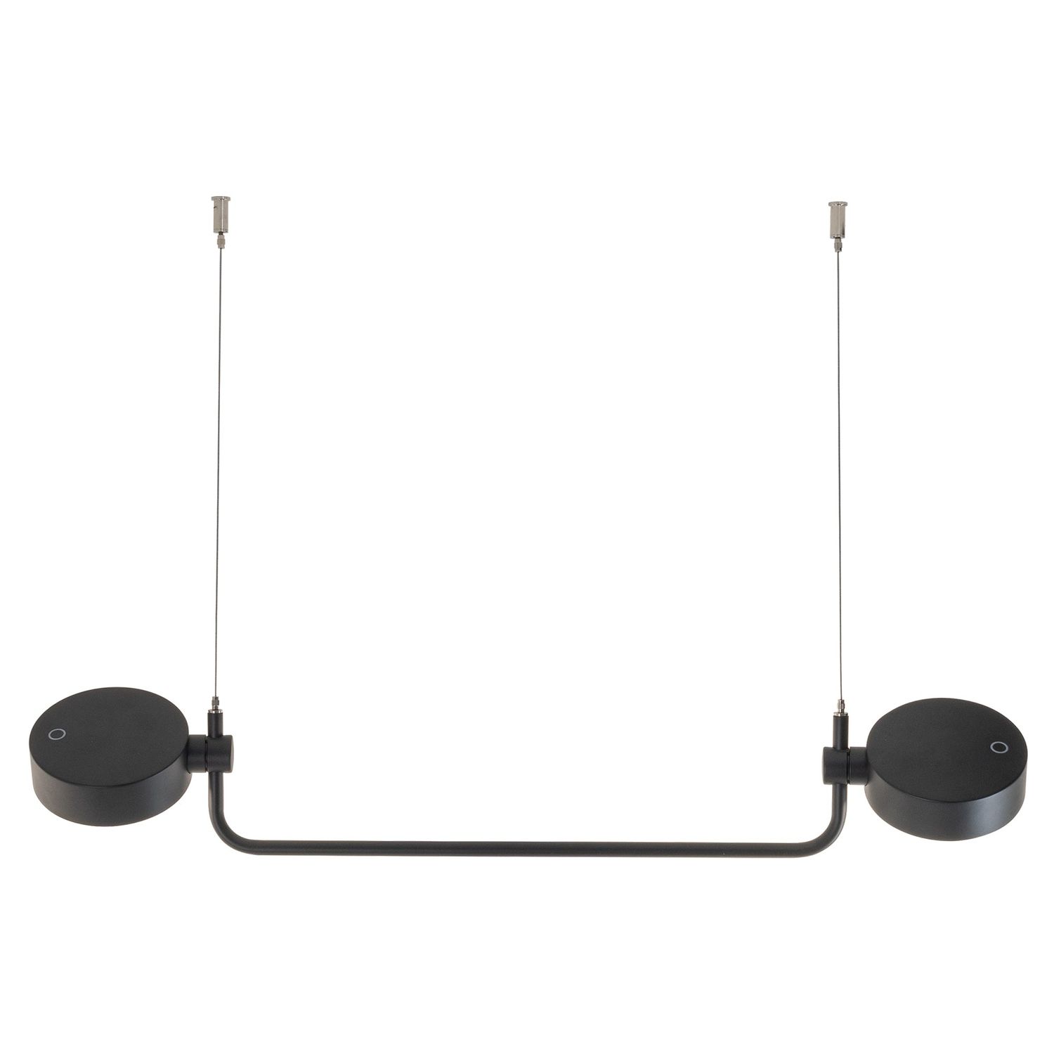 Pendant Lamp 77 x 12.5 cm Super O Black - Zafferano