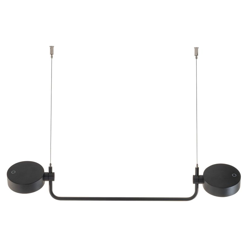 Pendant Lamp 77 x 12.5 cm Super O Black - Zafferano