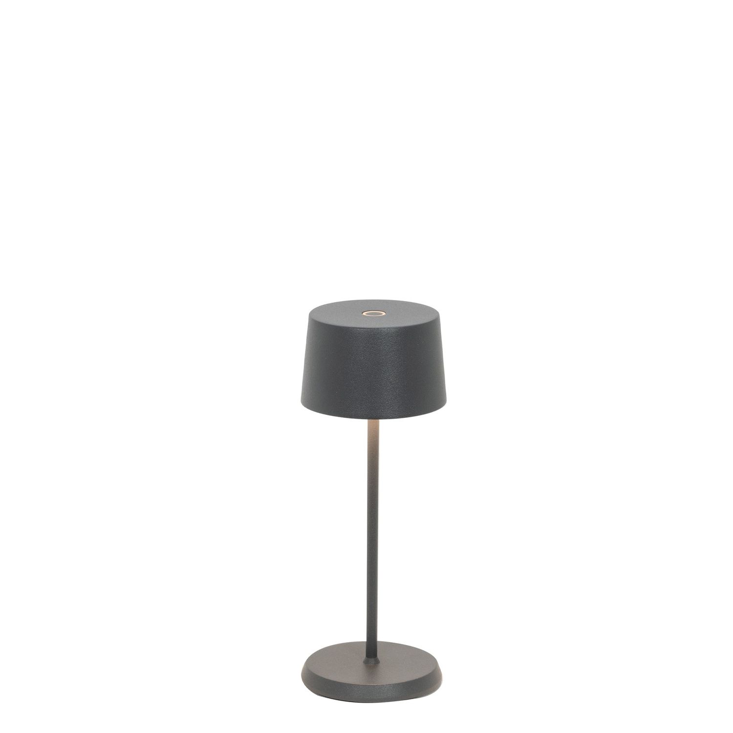 Table Lamp 20 x 7.5 cm Olivia Micro Dark Grey - Zafferano