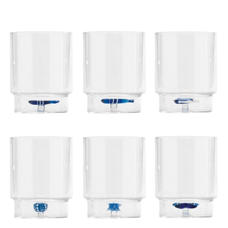 Tumbler 6 pieces 35 cl Teca Mare Starfish - Zafferano