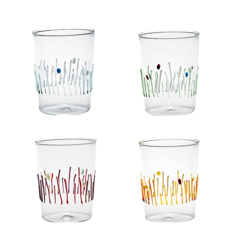 Tumbler 4 pieces 40 cl 4 seasons - Zafferano