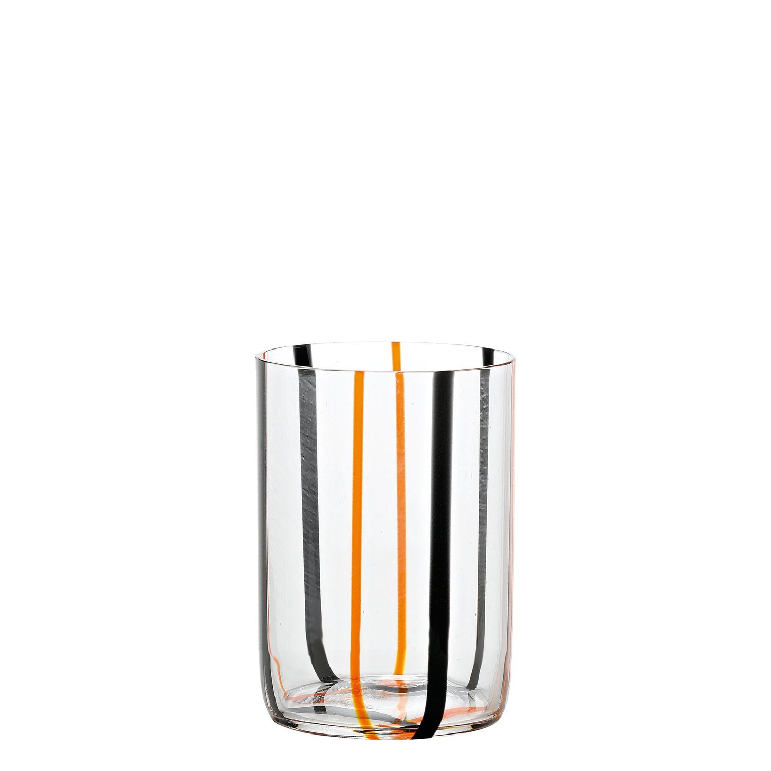 Tumbler 35 cl Tirache Black/Orange - Zafferano