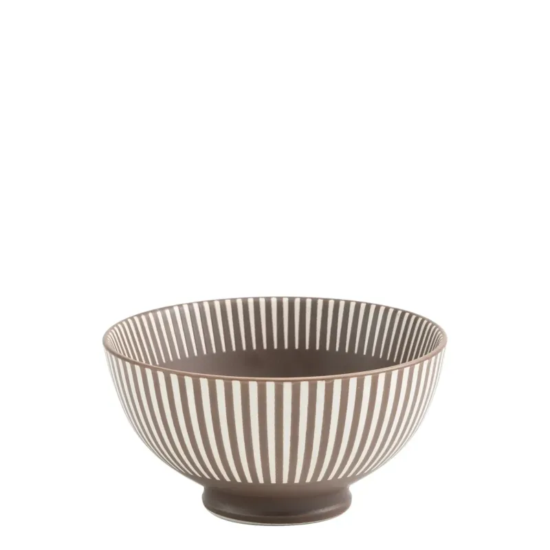Medium Bowl 74.5 cl Levante Brown - Zafferano