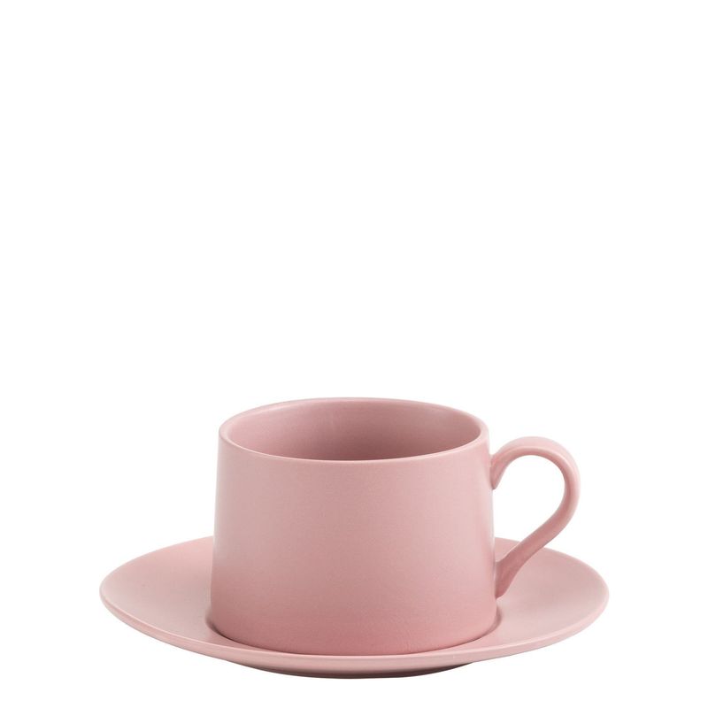 Tea Cup and Saucer 43.5 cl Levante Rosa - Zafferano