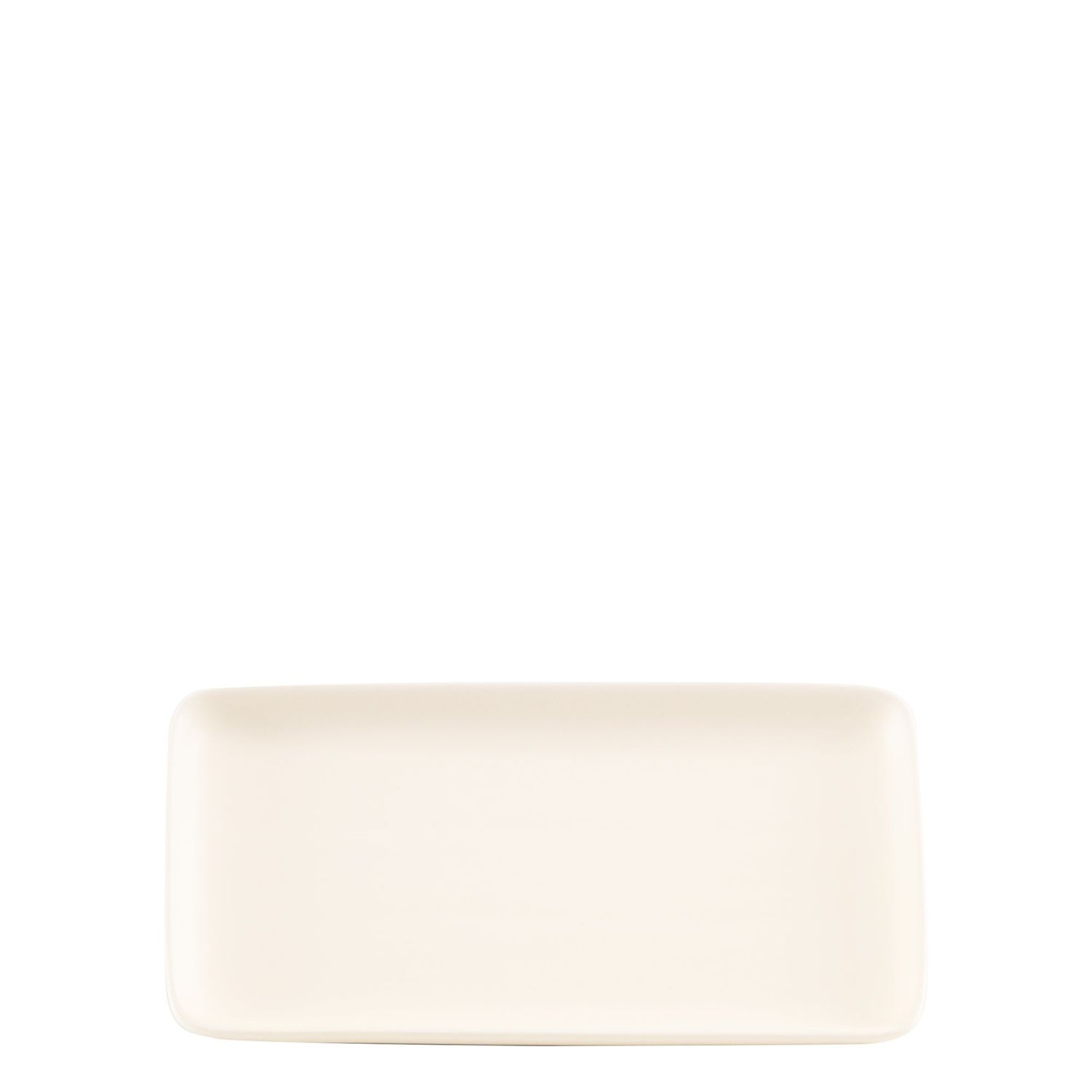 Rectangular Plate 12.5 x 23 cm Levante Ivory - Zafferano