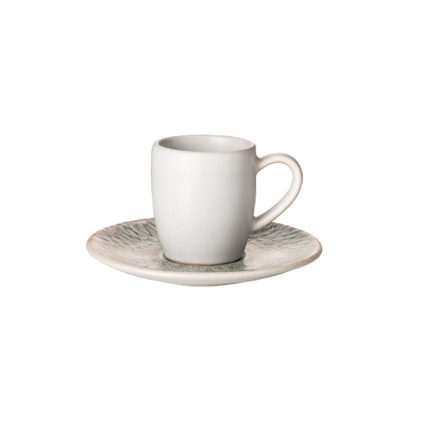Espresso Cup with Saucer 80 ml Coupe Iris - Tirolix