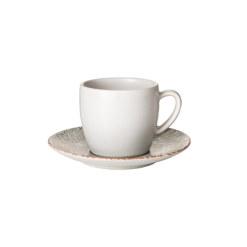 Coffee Cup with Saucer 220 ml Coupe Iris - Tirolix