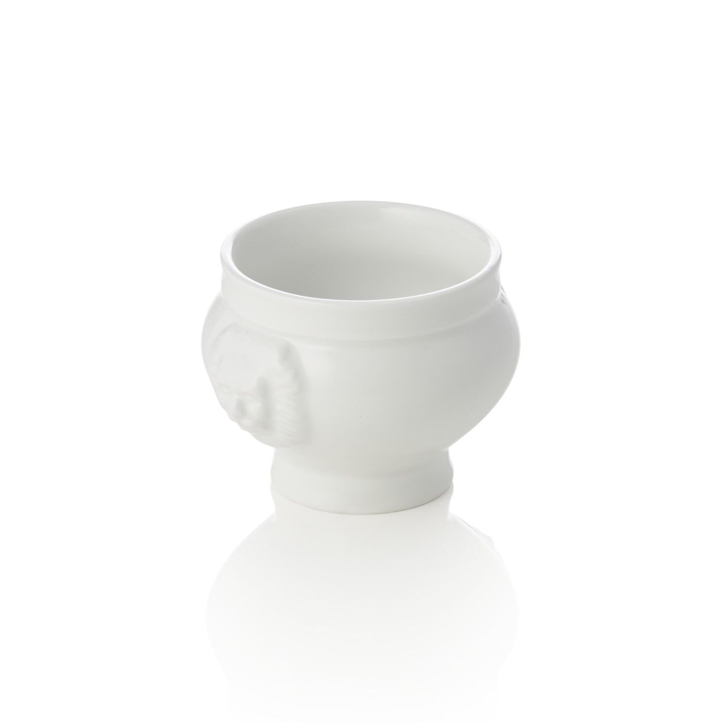 Soup Bowl with Lion Head 120 ml Italia White - Tirolix