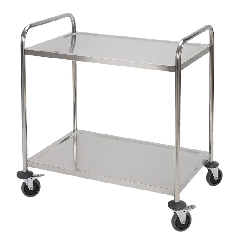 Serving trolley with 2 shelves 86 x 54 cm - Horecatech