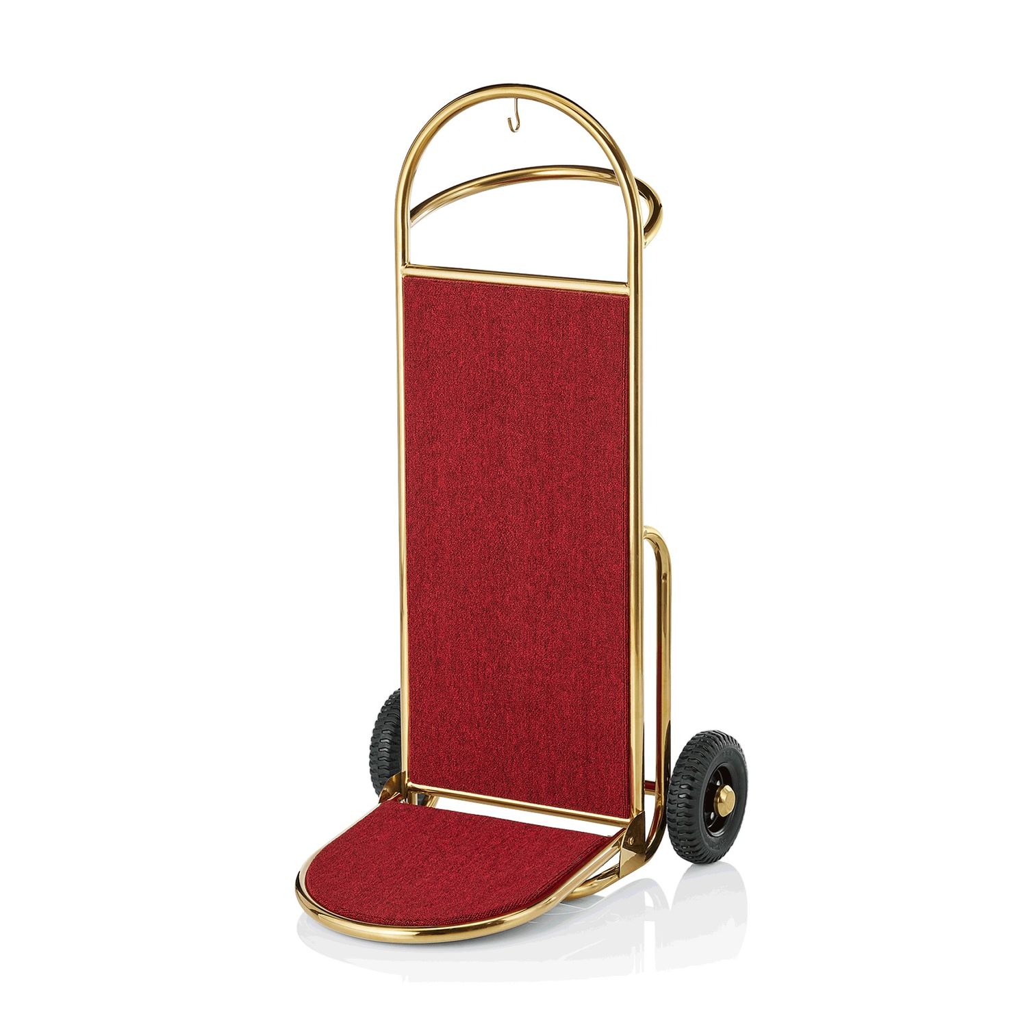 Luggage Trolley 61 x 70 x 120 cm Red/Gold Sprint - Tirolix