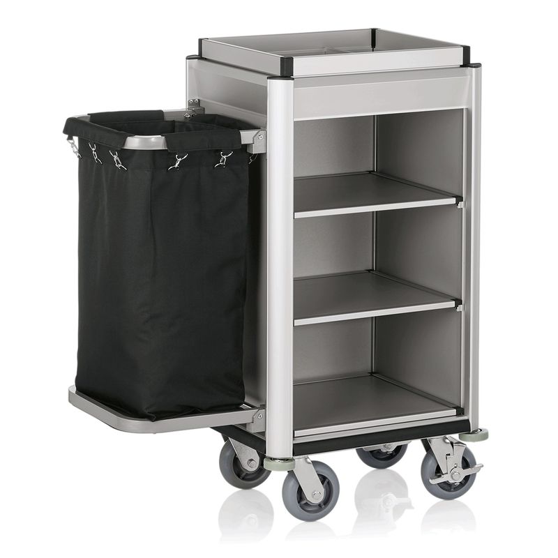 Service Cart 95 x 55 x 34 cm Grey Isabella - Tirolix