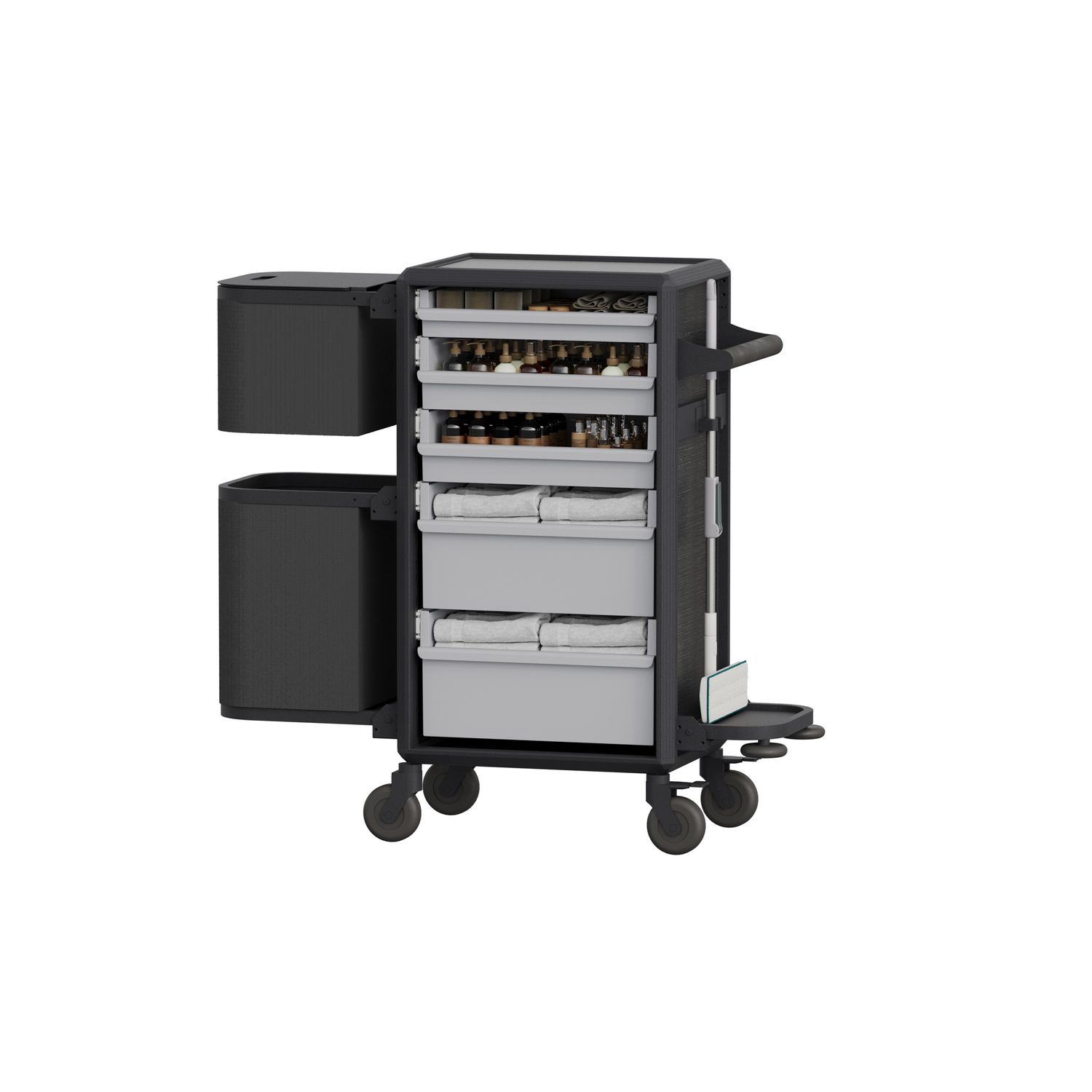 Cleaning Cart 70 x 50 x 105 cm - Tirolix