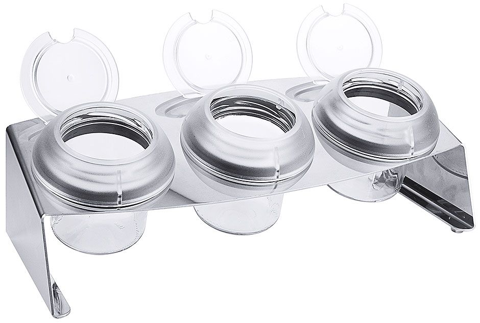 Stand for 3 Jam Jars 37 x 14 cm - Contacto