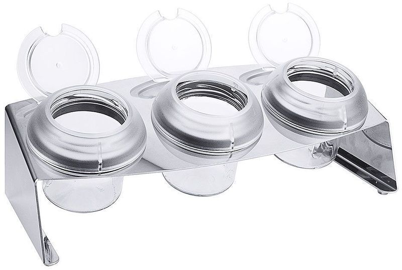 Stand for 3 Jam Jars 37 x 14 cm - Contacto