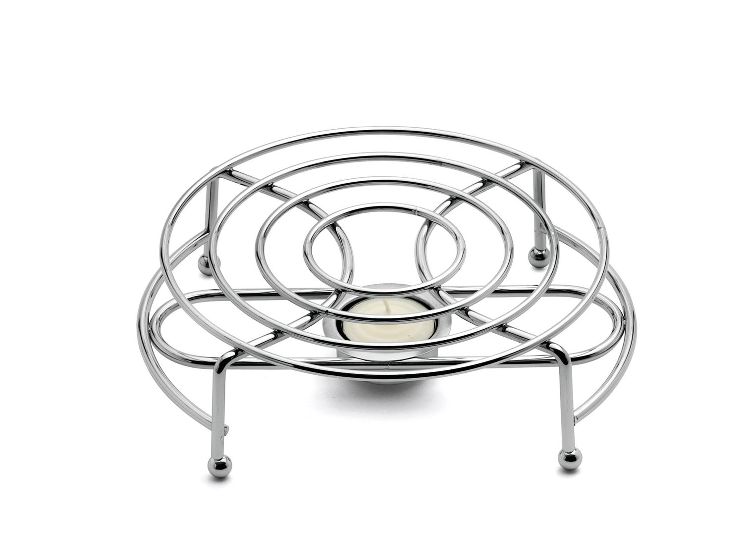 Round Teapot Warmer with 1 Flame, 17.5 cm - Weis