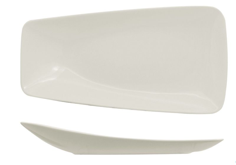 Asymmetrical Flat Plate 29 x 15.5 cm Vital Rectangle - Ariane
