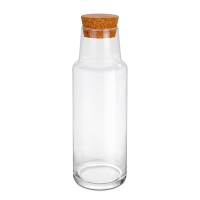 Borgonovo 1 Lt Glasflasche Olimpia mit Korkverschluss für HORECA

