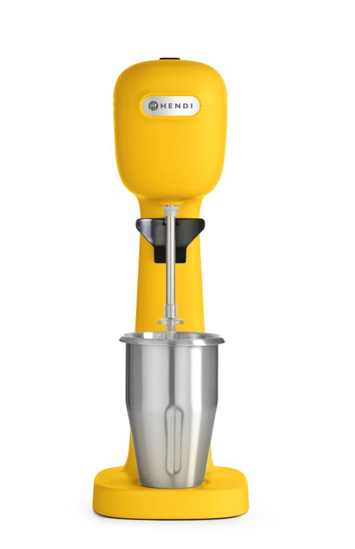 Milkshake Mixer 230V/400W Yellow - Hendi