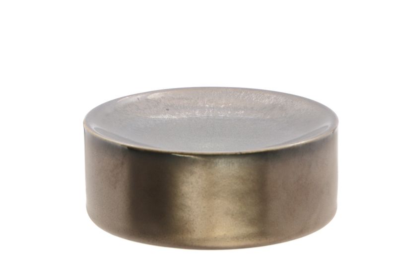 Colonna Gourmet Tonda Bassa 10,5 x 4 cm Oxide - Feng