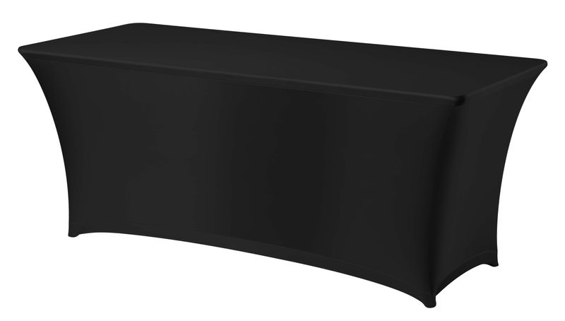 Rectangular Tablecloth 150 x 76 cm Black - Hendi