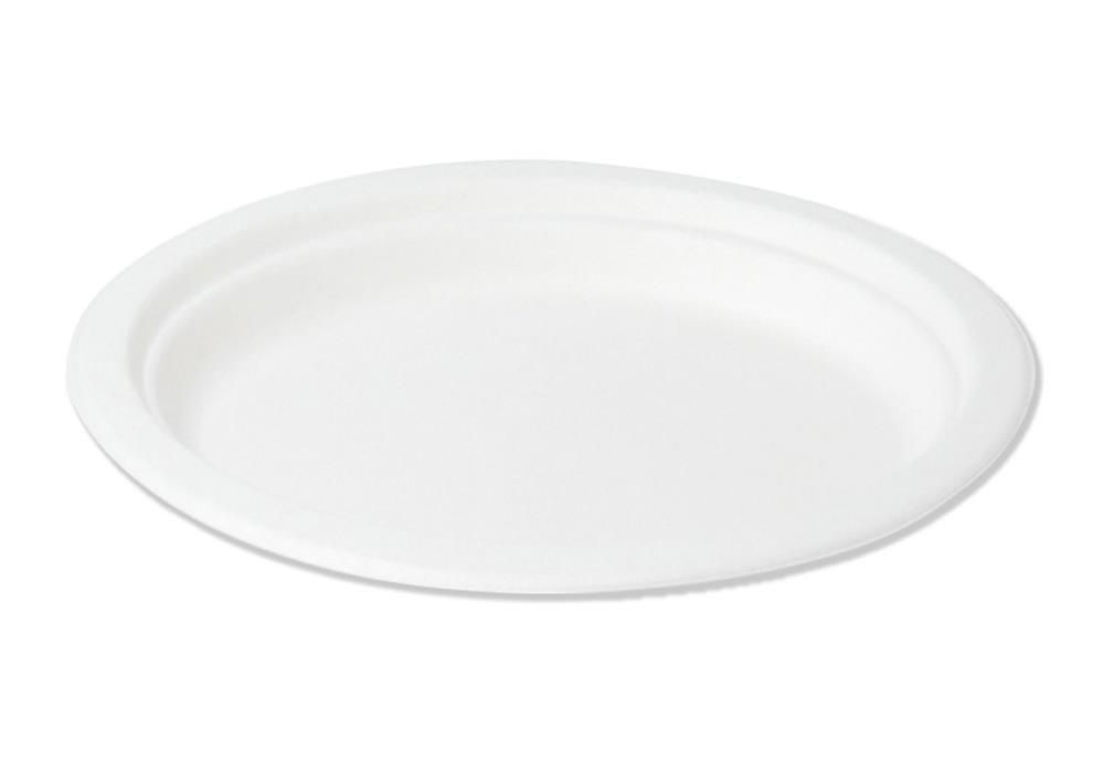 Set 500 Piatto piano ovale in polpa 26 x 20 cm Classic - Byo