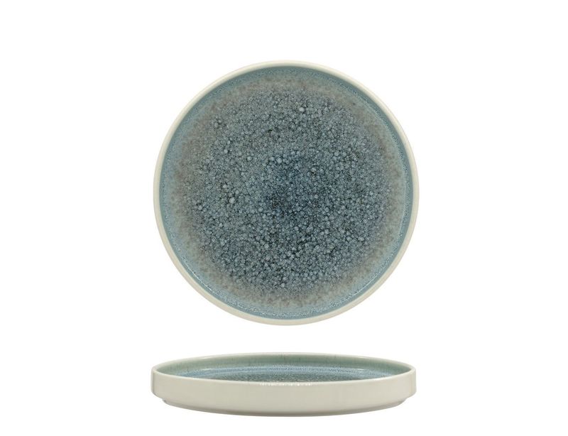 Stackable Flat Plate 20 cm Caldera Grey - Sango Hospitality